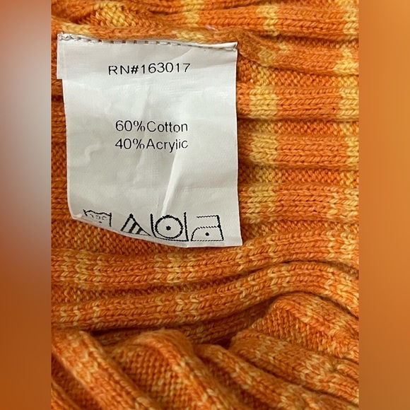 Princess Polly Eden Knit Top and Skirt Set in Orange Size Large / Xl - Picture 12 of 12